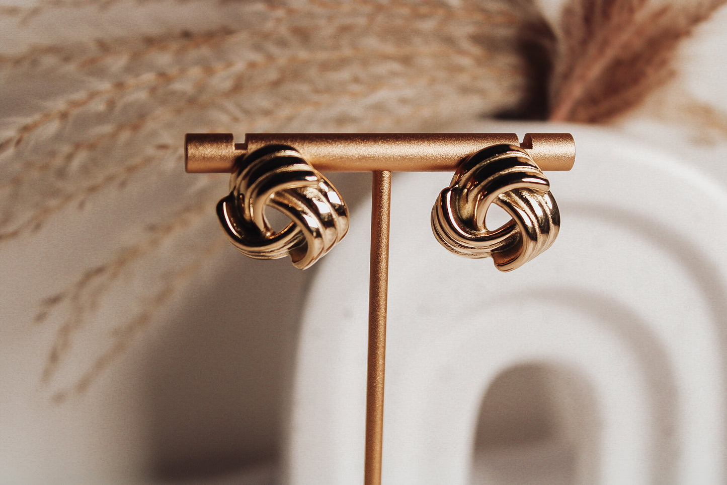 Vintage Knot Earrings