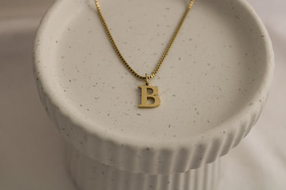 Letter necklace