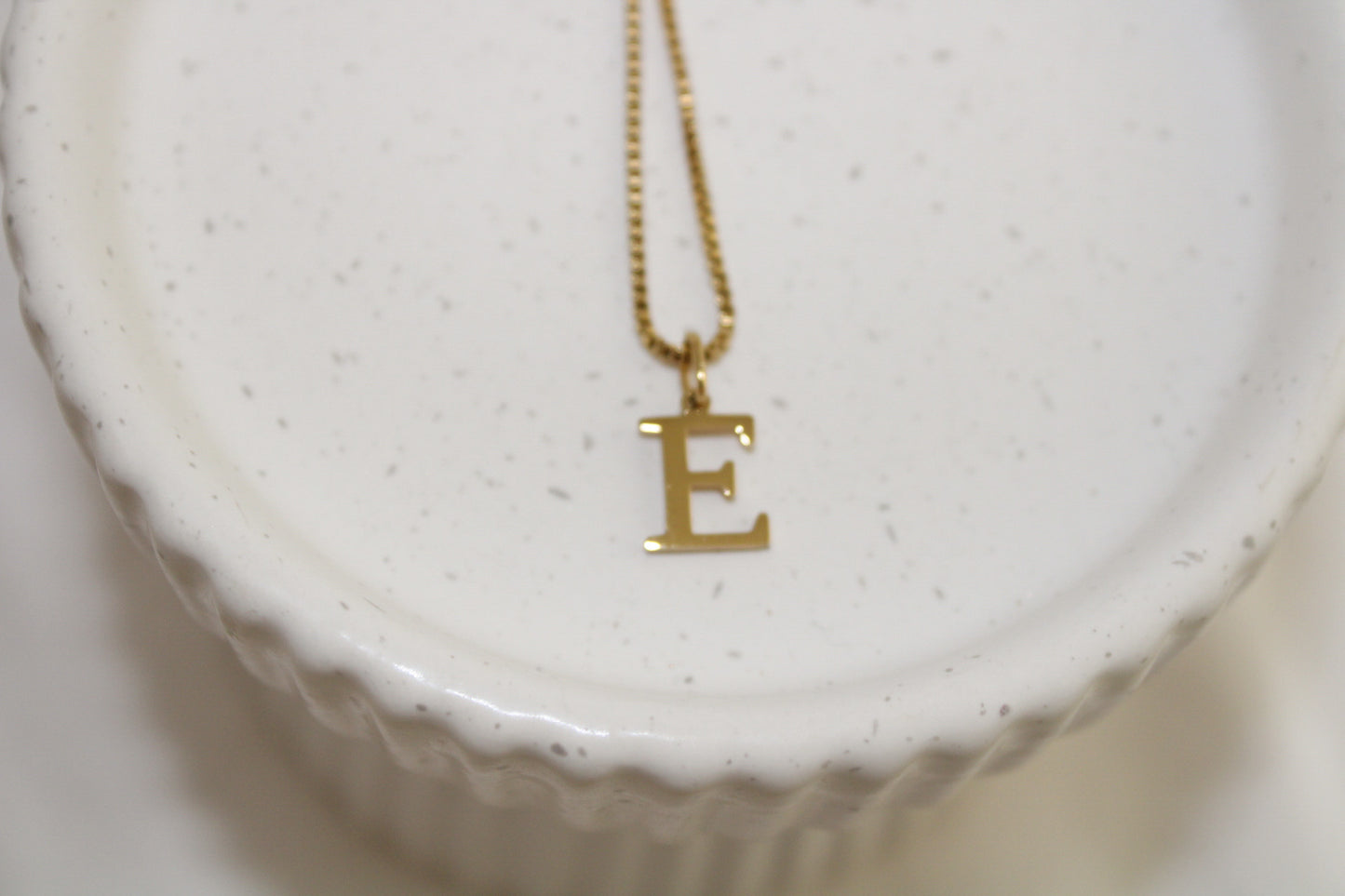 Letter necklace