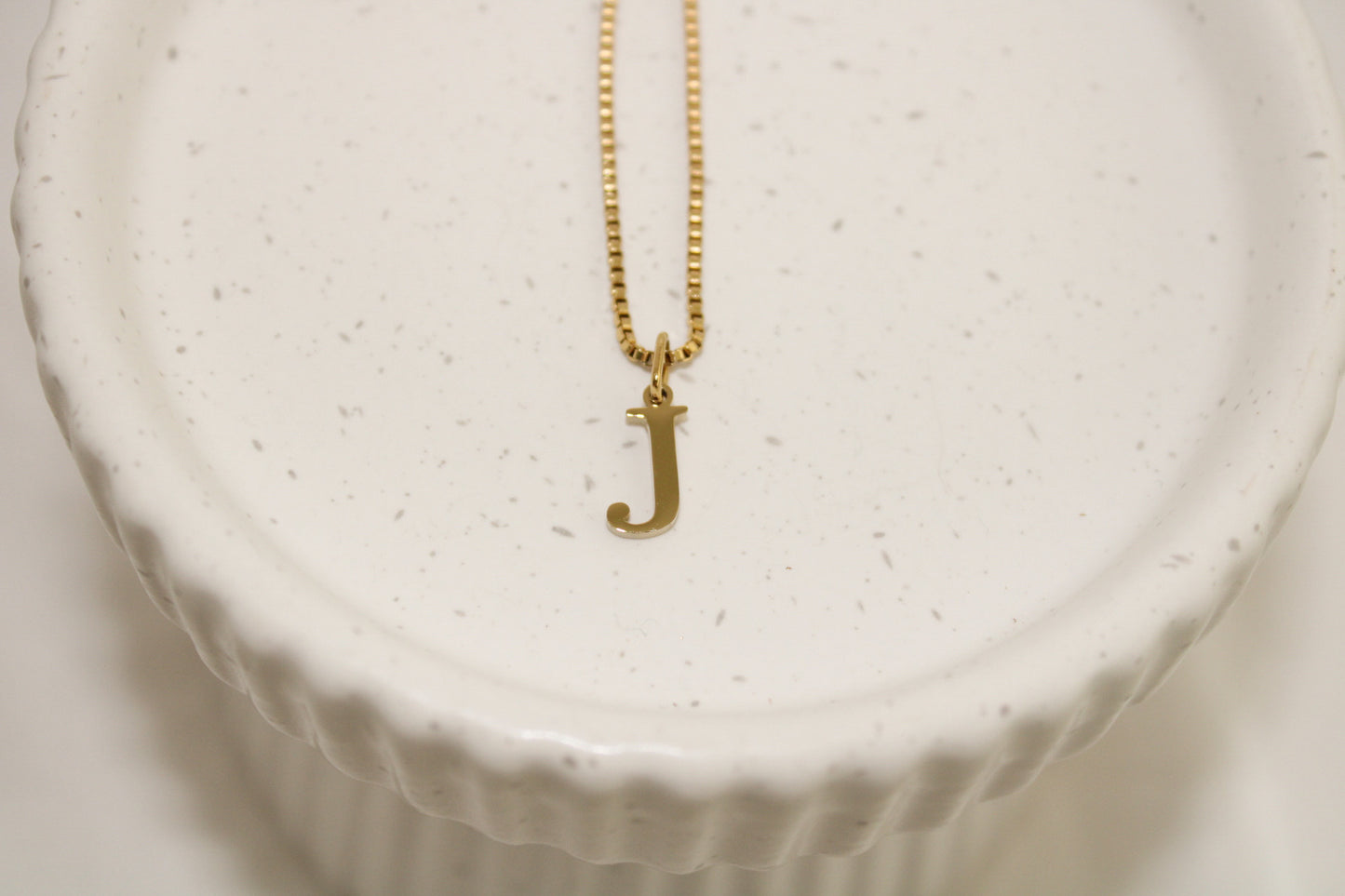 Letter necklace