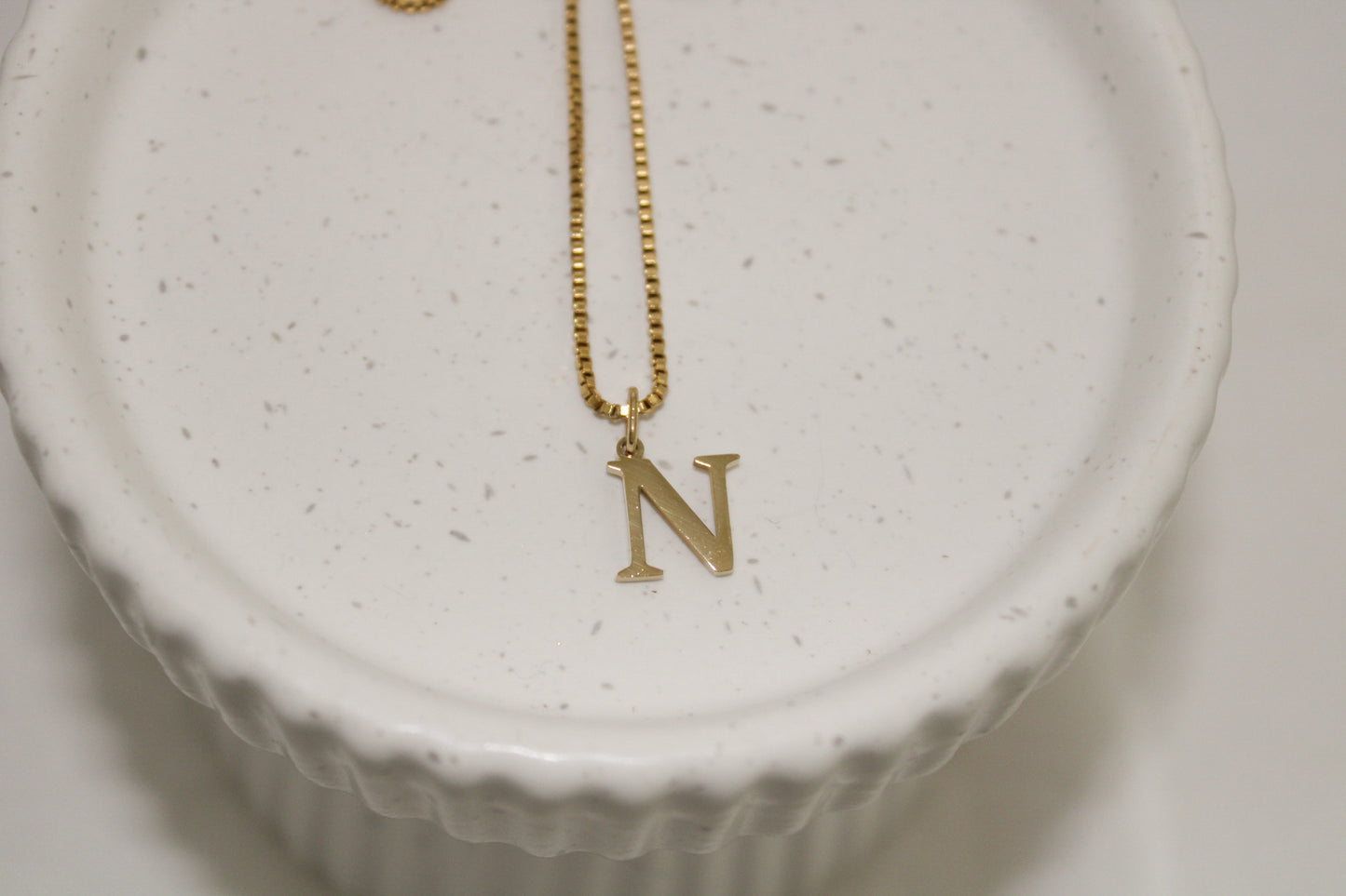 Letter necklace