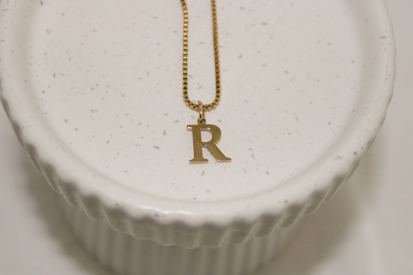 Letter necklace