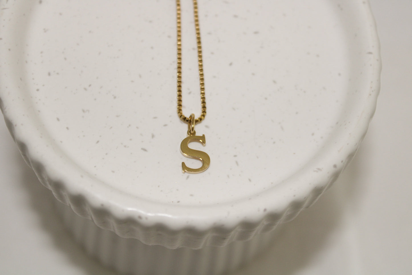 Letter necklace